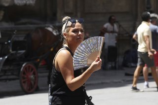 Jusqu'à 48 degrés sont attendus en Sardaigne lundi.
